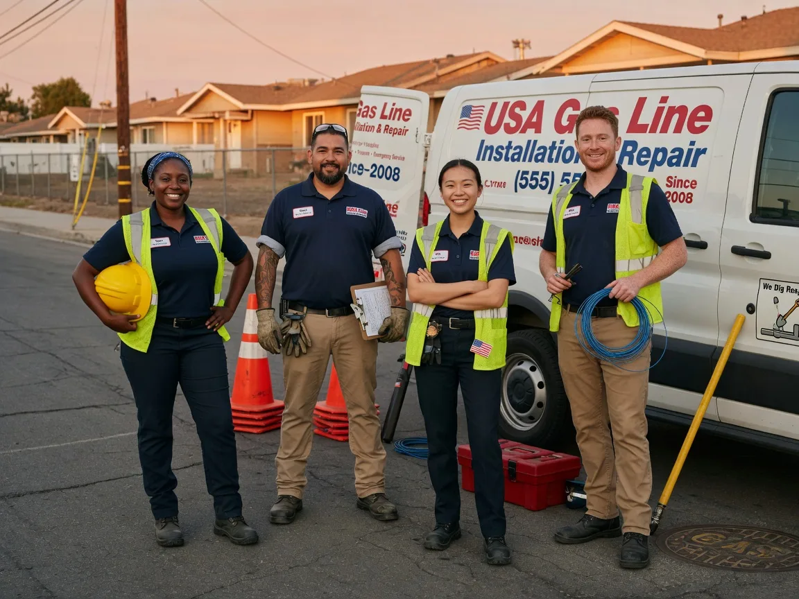 Gas Line Installation company in Closplint, KY